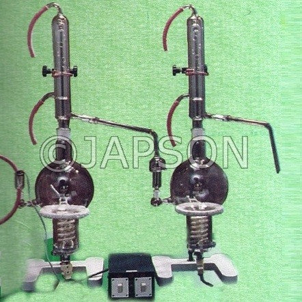 Automatic All Glass Distillation Apparatus, Double Stage Automatic All Glass Distillation Apparatus, Double Stage